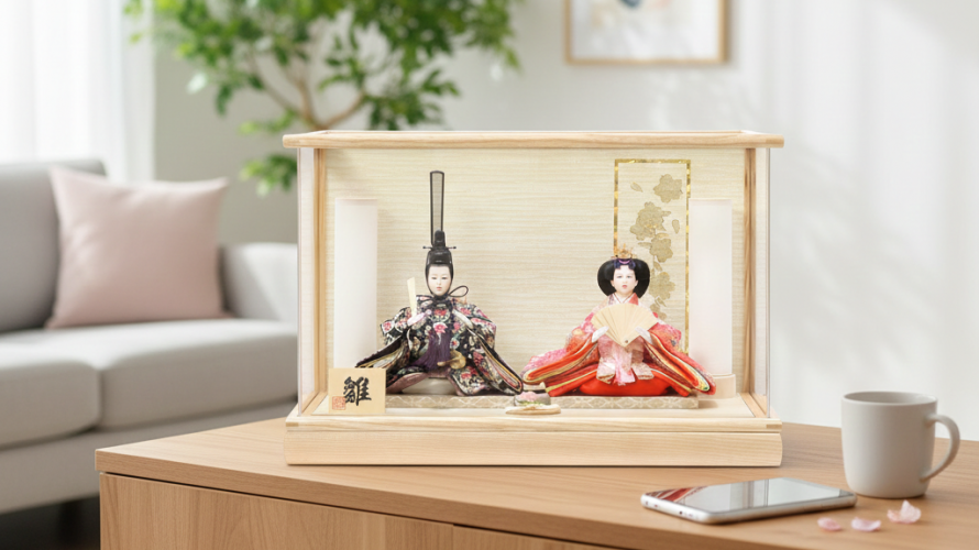 【2026年最新】雛人形はコンパクトなアクリルケースが主流？専門店が教える失敗しない選び方
